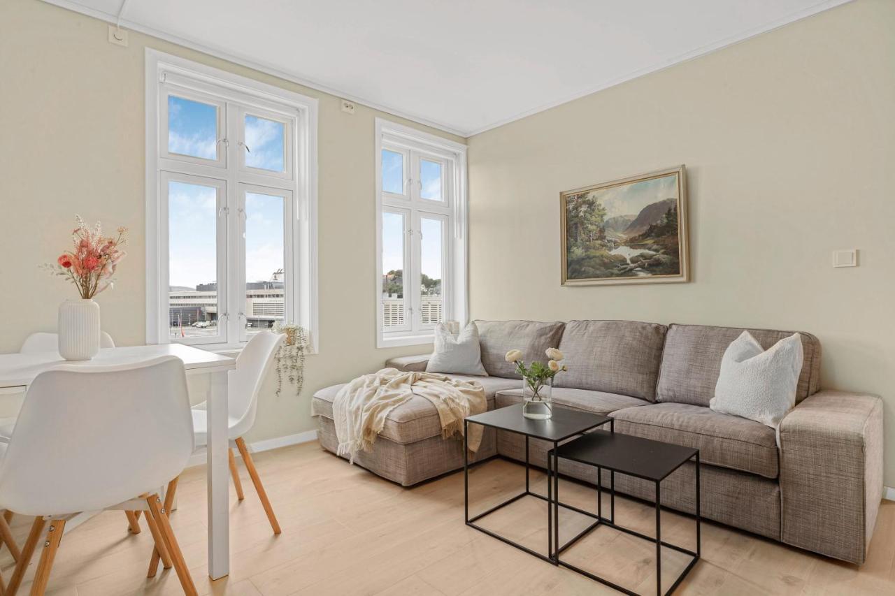 Contemporary City-Apartement With Views Of The Dock! Bergen Exterior foto